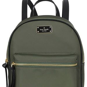 NWT Kate Spade Small Bradley Backpack Green